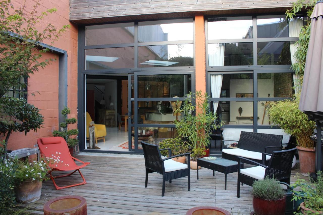 Chambre d'hôtes la Teinturerie Roubaix Exterior foto